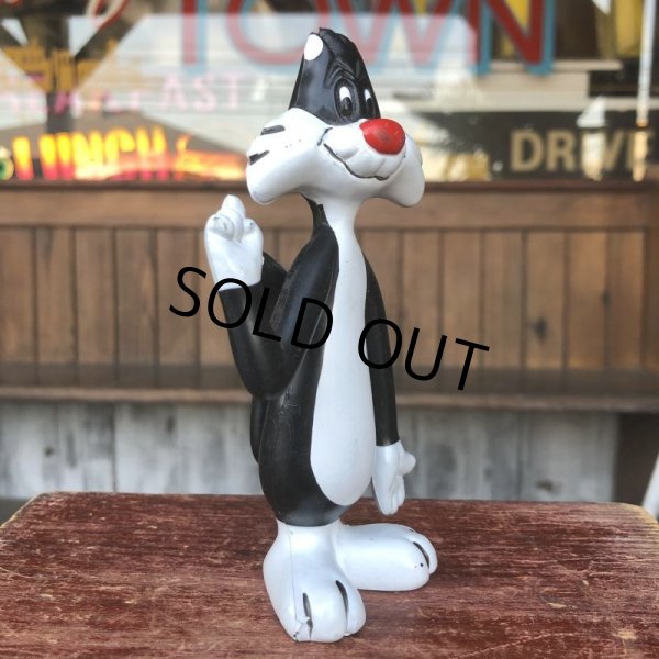 画像4: 70s Vintage R.Dakin WB Sylvester PVC Figure (B536)  (4)