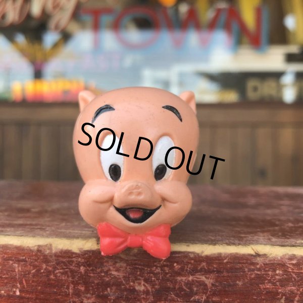 画像1: Vintage 1988 Arby's Porky Pig Pencil Top (B840)  (1)