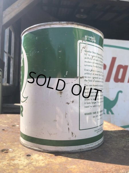 画像2: Vintage QUAKER STATE Motor Oil 1GAL Can (B844) (2)
