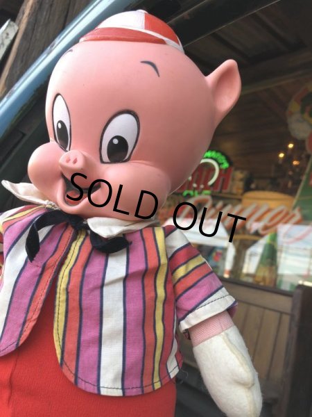 画像7: 60s Vintage Mattel Pull String Talking Porky Pig (B854) (7)