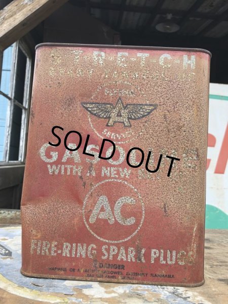 画像5: Vintage Flaying A Service Gasoline 2GAL Can (B856) (5)