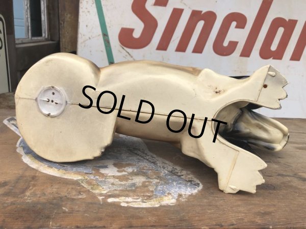 画像6: 60s Vintage FLYING A Gasoline Axelrod Basset Hound Dog Bank (B855) (6)