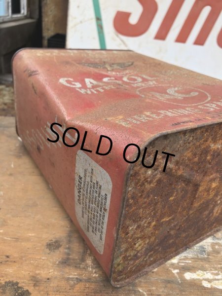 画像7: Vintage Flaying A Service Gasoline 2GAL Can (B856) (7)