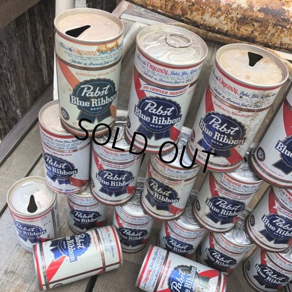 画像2: Vintage Pabst Blue Ribbon Beer 12oz Can (B862) (2)