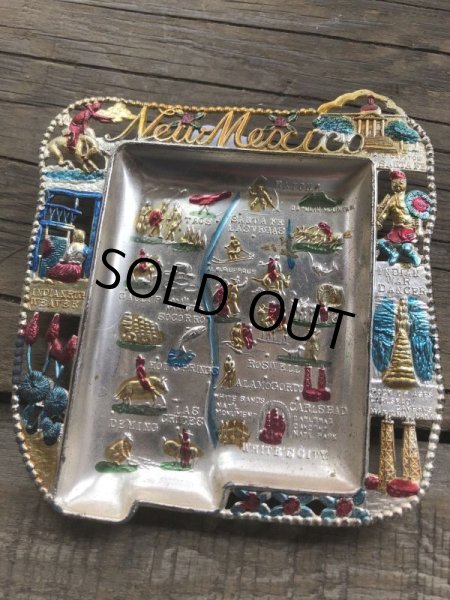 画像4: Vintage Souvenir Ashtray New Mexico (B876) (4)