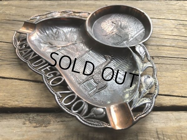 画像5: Vintage Souvenir Ashtray San Diego Zoo (B871) (5)