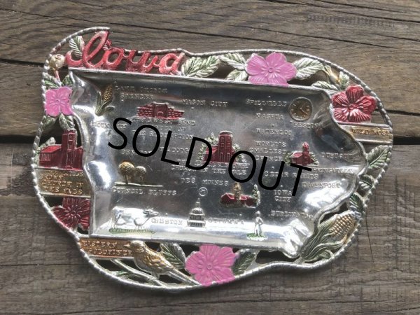画像5: Vintage Souvenir Ashtray Iowa (B877) (5)
