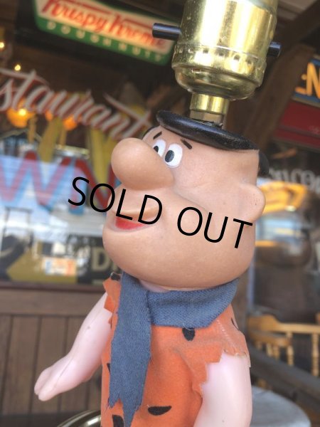 画像9: 70s Vintage The Flintstones Fred Lamp (B887) (9)