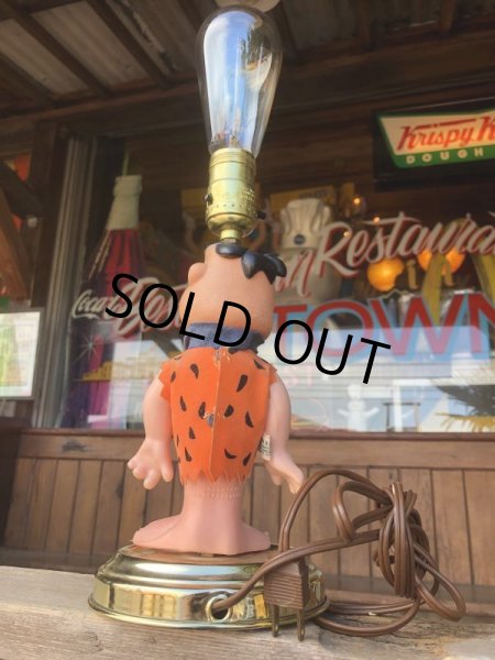 画像5: 70s Vintage The Flintstones Fred Lamp (B887) (5)