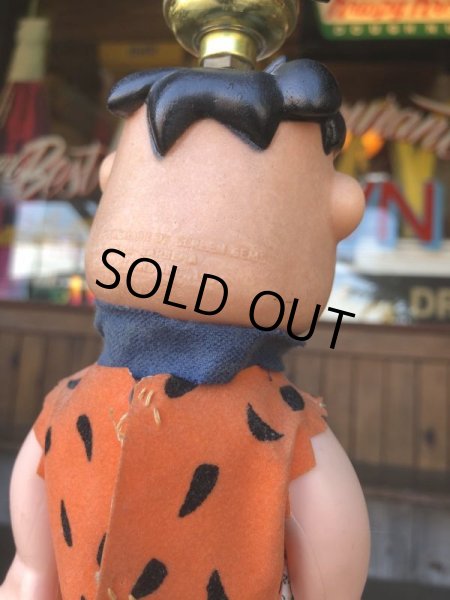 画像10: 70s Vintage The Flintstones Fred Lamp (B887) (10)