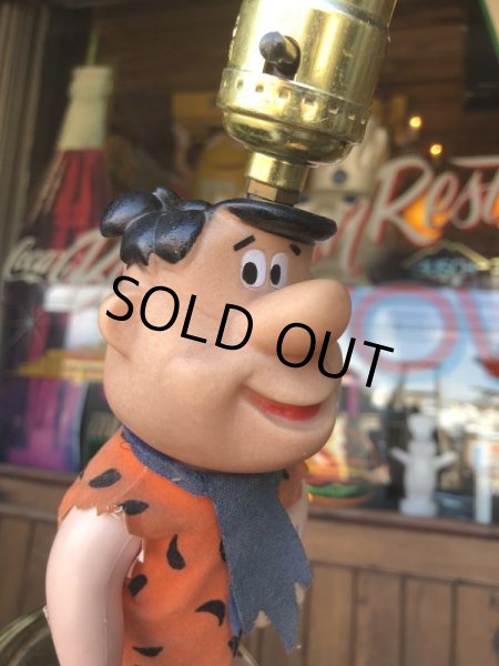 画像7: 70s Vintage The Flintstones Fred Lamp (B887) (7)