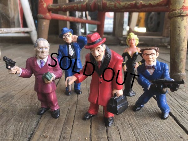 画像7: Vintage Dick Tracy PVC Figures Complete set (B897) (7)