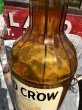 画像9: Vintage OLD CROW Whiskey Advertising Huge Glass Bottle Lamp 80cm Hard to Find! (B898) (9)