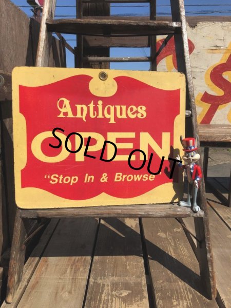 画像10: Vintage Antique Store Open Closed Original Sign (B899) (10)