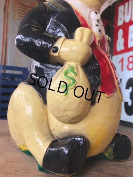 画像5: Vintage Chalkware Carnival Prize Piggy Pig Bank (B900) (5)