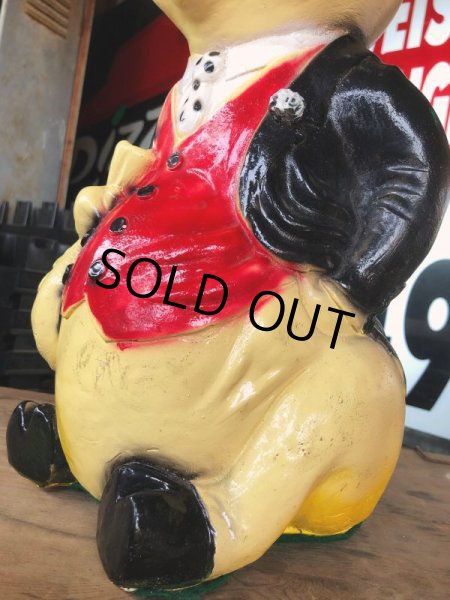 画像6: Vintage Chalkware Carnival Prize Piggy Pig Bank (B900) (6)