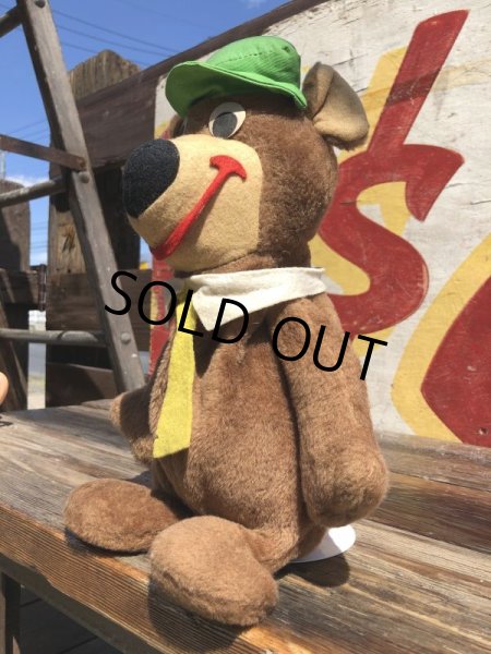 画像6: Vintage Knickerbocker Yogi Bear Plush Doll (B909) (6)