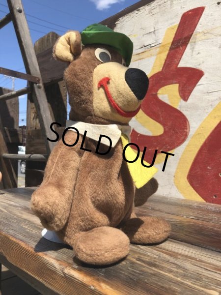 画像7: Vintage Knickerbocker Yogi Bear Plush Doll (B909) (7)
