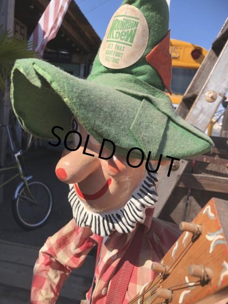 画像5: 60s Vintage Mountain Dew Willy the Hillbilly Store Display Statue (B910) (5)