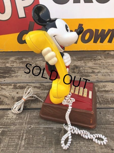 画像6: 70s Vintage Telephone Mickey Mouse (B914) (6)