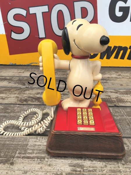 画像4: 70s Vintage Telephone Snoopy (B913) (4)