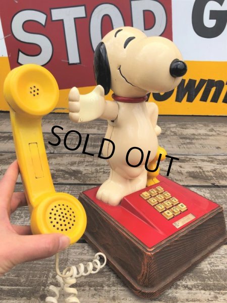 画像5: 70s Vintage Telephone Snoopy (B913) (5)