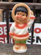 画像1: 60s Vintage Kimmie Eskimo Plastic Coin Bank (B916) (1)