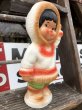 画像2: 60s Vintage Kimmie Eskimo Plastic Coin Bank (B916) (2)