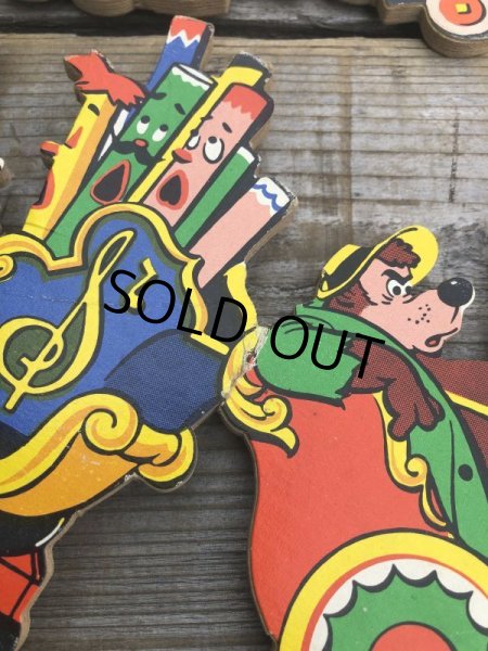 画像5: Vintage Dolly Toy Pin Ups Wall Decor Casey Jr. Circus Train Set (B920) (5)