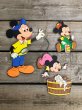 画像5: Vintage Dolly Toy Pin Ups Wall Decor Mickey & Morty , Ferdie Set (B919) (5)