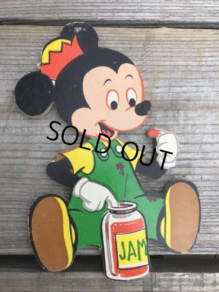 画像2: Vintage Dolly Toy Pin Ups Wall Decor Mickey & Morty , Ferdie Set (B919) (2)