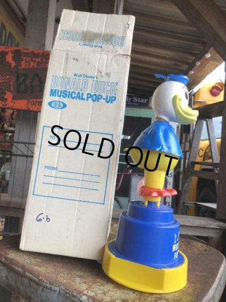 画像3: Vintage IDEAL Donald Duck Musical Pop-up w / box (B940) (3)