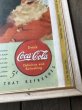 画像2: 40s Vintage Coca-Cola Advertising W/Frame (B929) (2)