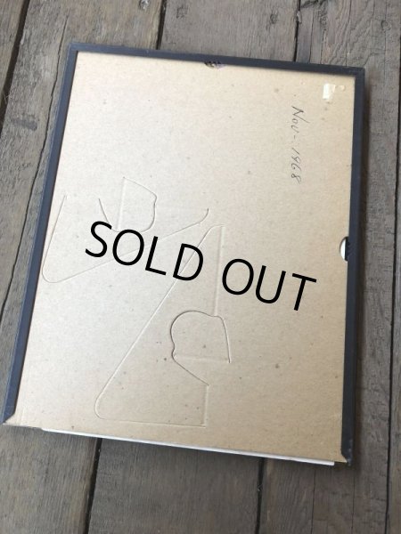 画像6: 50s Vintage Coca-Cola Advertising W/Frame (B932) (6)