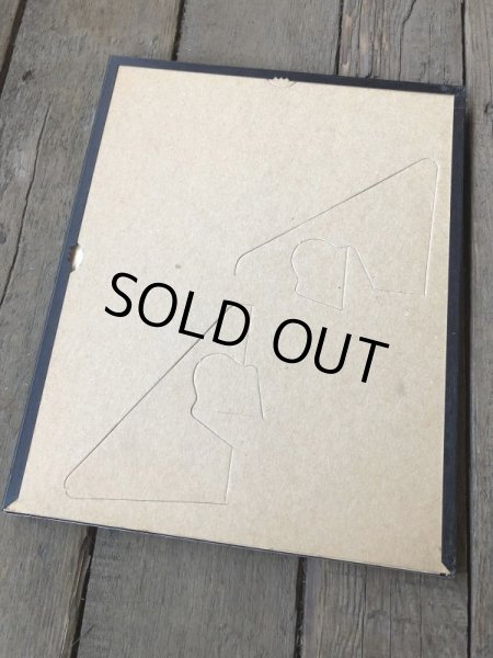 画像5: 50s Vintage Coca-Cola Advertising W/Frame (B935) (5)