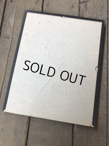 画像6: 50s Vintage Coca-Cola Advertising W/Frame (B934) (6)