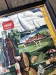 画像3: 50s Vintage Coca-Cola Advertising W/Frame (B932) (3)