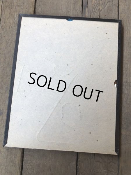 画像7: 50s Vintage Coca-Cola Advertising W/Frame (B936) (7)