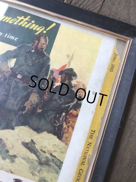 画像3: 40s Vintage Coca-Cola Advertising W/Frame (B928) (3)