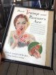 画像1: 30s Vintage Coca-Cola Advertising W/Frame (B938) (1)