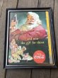 画像6: 50s Vintage Coca-Cola Advertising W/Frame (B936) (6)