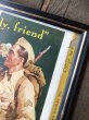 画像2: 40s Vintage Coca-Cola Advertising W/Frame (B930) (2)