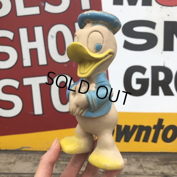 画像1: 60s Vintage Disney Donald Duck Doll DELL 15.5cm (B944) (1)