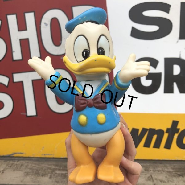 画像1: Vintage Disney Donald Duck Doll Japan 20cm (B947) (1)