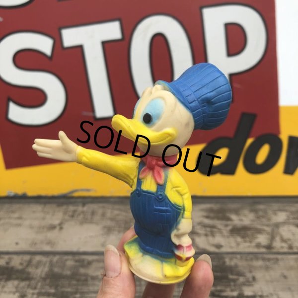 画像1: Vintage Disney Donald Duck Doll 11cm (B948) (1)