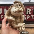 画像1: 70s Vintage Royal Industries Inc Gorilla Coin Bank (B966) (1)