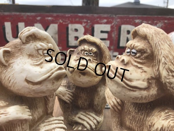 画像9: 70s Vintage Royal Industries Inc Gorilla Coin Bank (B966) (9)