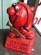 画像1: Vintage Message Doll Red Devil "I'm A Horny Little Devil" (B968)  (1)