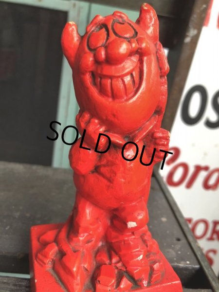 画像9: Vintage Message Doll Red Devil "Made Me Do It" (B970)  (9)