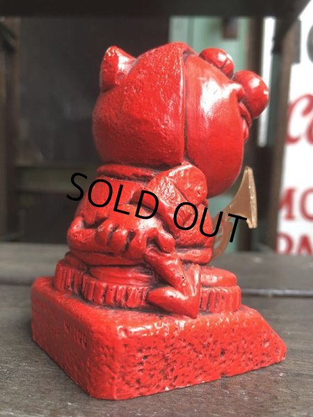 画像2: Vintage Message Doll Red Devil "I'm A Horny Little Devil" (B968)  (2)